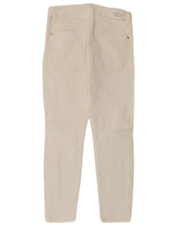 Zara Jean court en détresse pour homme EU 40 Medium W31 L25 Coton blanc