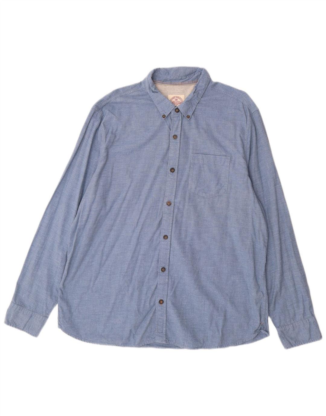 Chemise homme Fat Face 2XL coton à fines rayures bleu