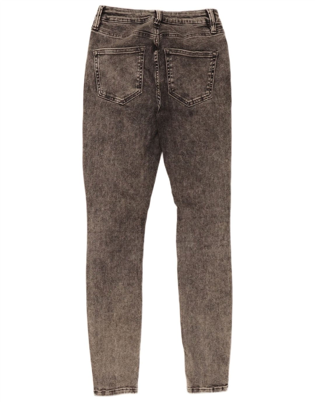 ALL SAINTS Jean Skinny Femme Moyen W28 L29 Gris Coton