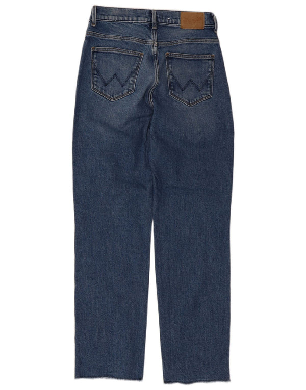 Wrangler Jean droit femme W26 L28 bleu coton