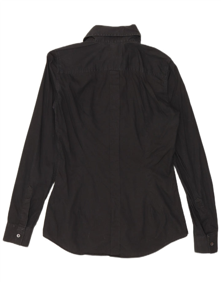 Dolce & Gabbana Chemise Femme IT 42 Coton Noir Moyen