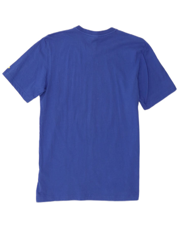 Adidas Homme Boston Marathon Graphic T-Shirt Top Bleu Moyen Coton