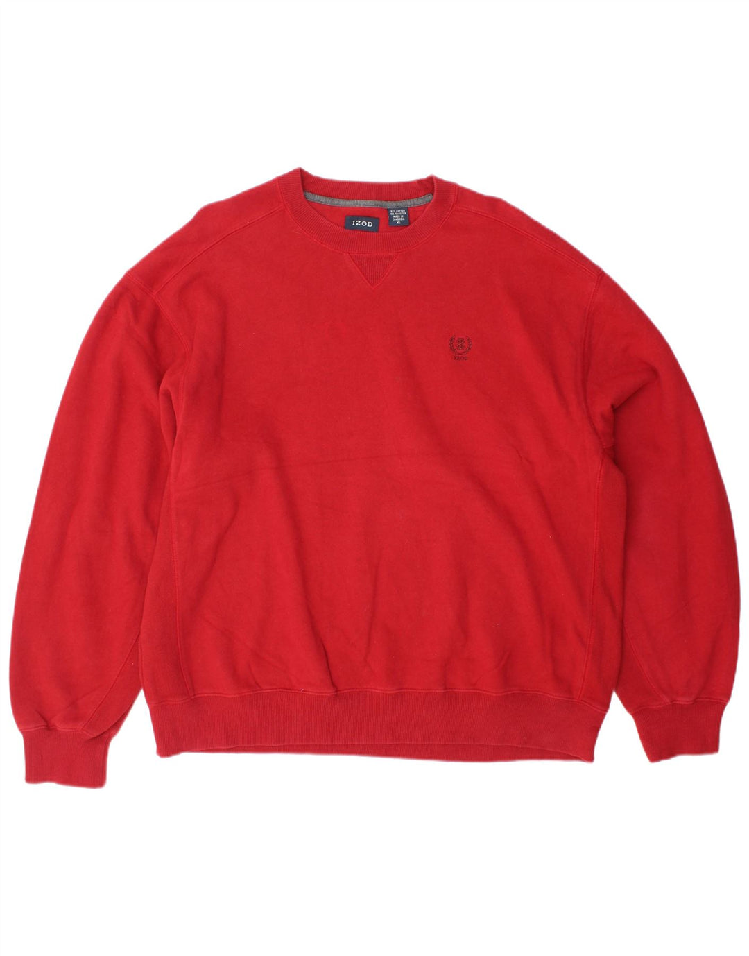 IZOD Sweat-Shirt Homme XL Rouge Coton