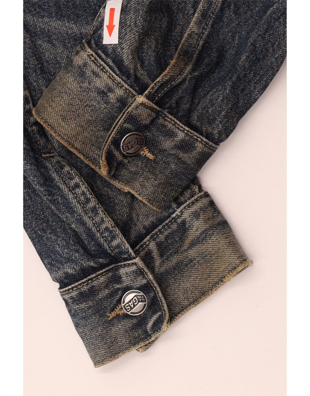 Gas Veste en Jean Femme UK 14 Coton Bleu Marine Moyen