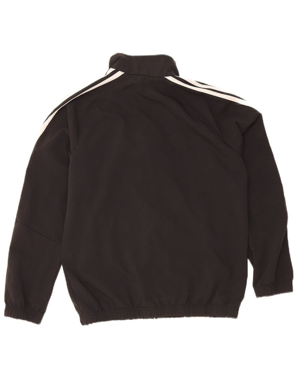 ADIDAS Veste de Survêtement Garçon 11-12 ans Noir Polyester