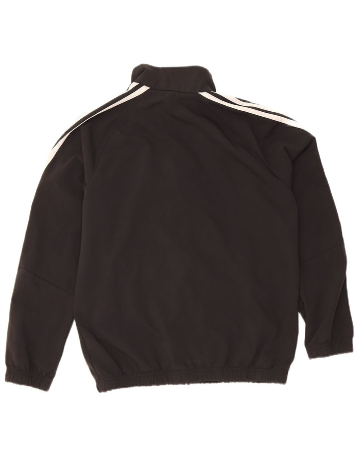 ADIDAS Veste de Survêtement Garçon 11-12 ans Noir Polyester