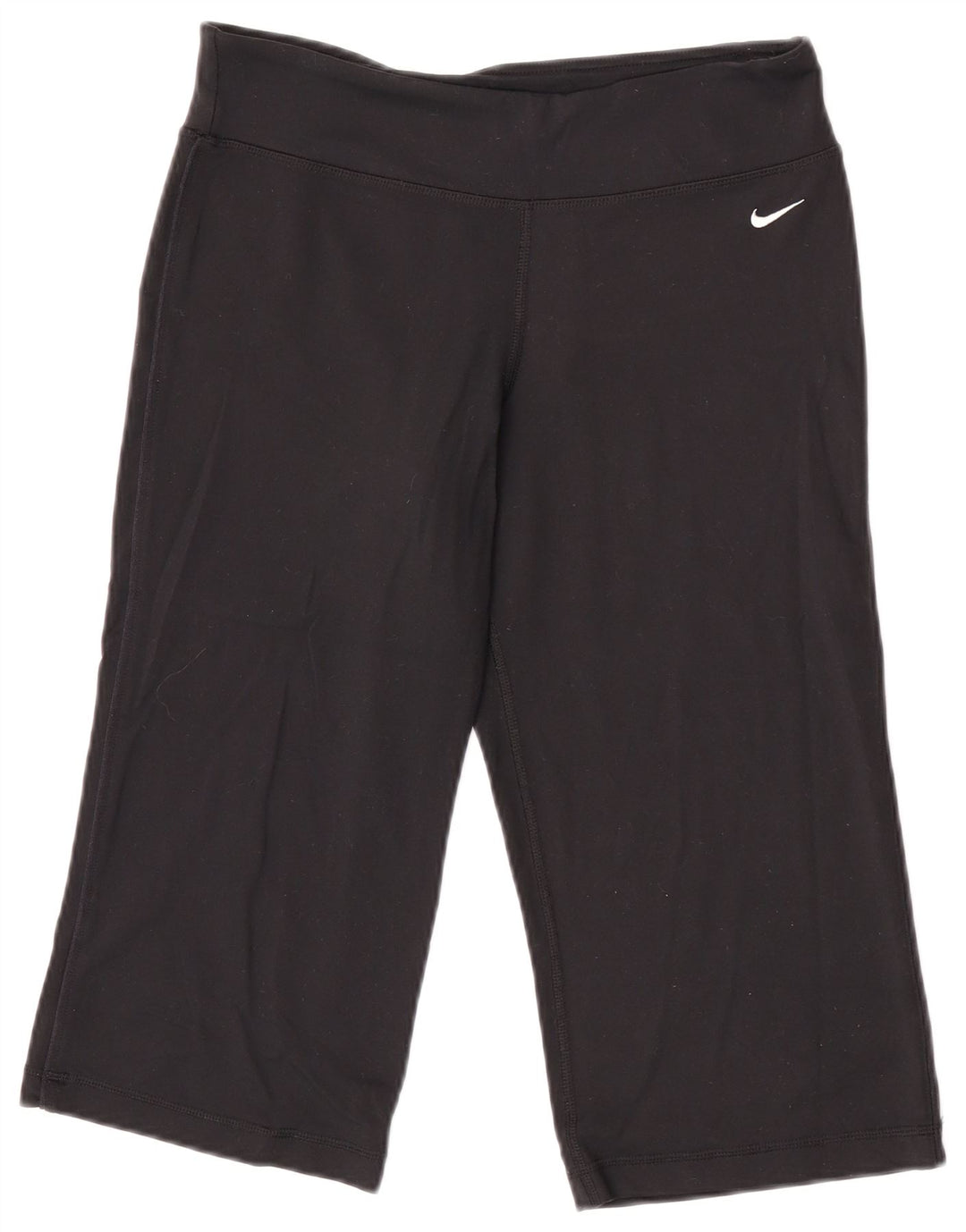 Legging Capri Nike Femme UK 12/14 Nylon Noir Moyen