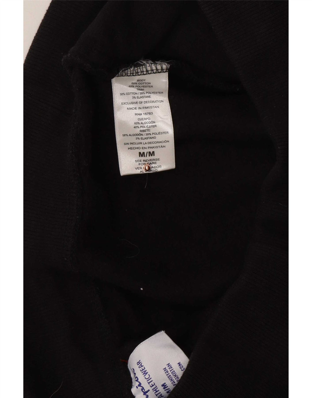 Champion Pantalon De Survêtement Joggers Homme Noir Moyen Coton