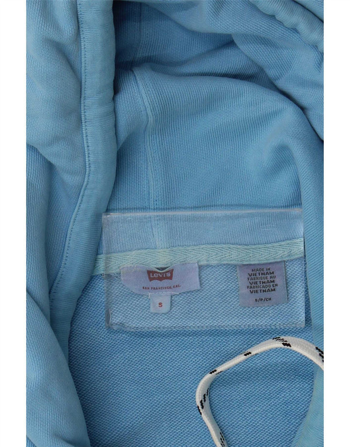 Levi's Pull à capuche oversize pour femme UK 10 Small Bleu