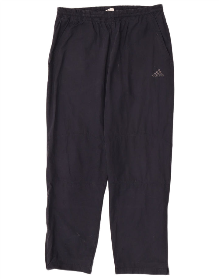 Adidas Pantalon Chino Droit Homme W32 L30 Bleu Marine Polyester
