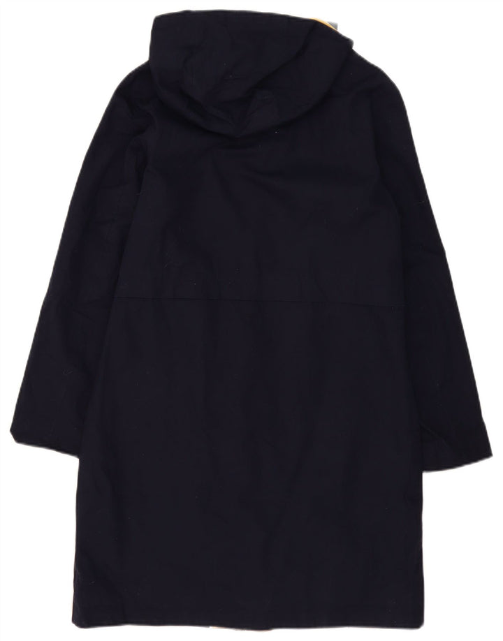 Parka à capuche Boden pour femme UK 8 Small Bleu marine Colourblock Polyester