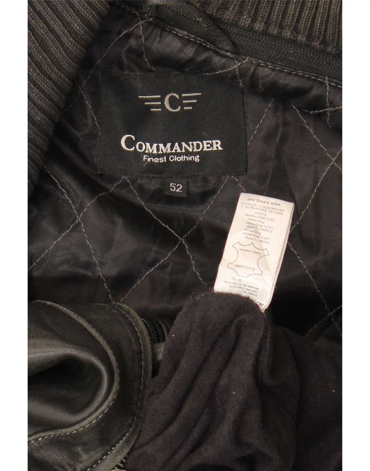 Commander Veste en cuir homme IT 52 XL Cuir noir