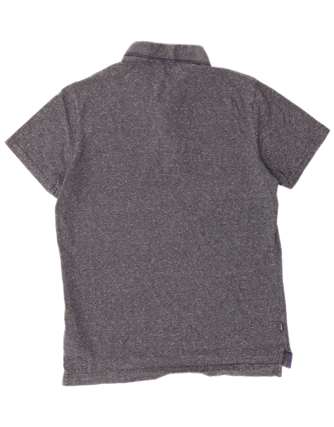 SUPERDRY Polo Homme Large Gris Moucheté Coton