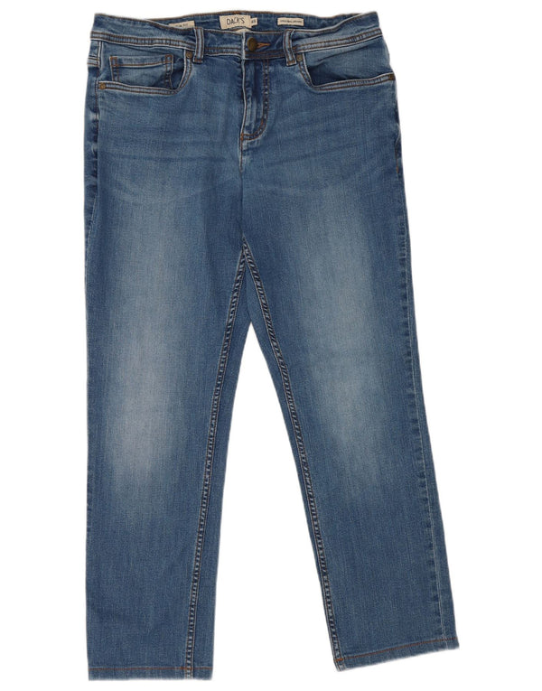 Dack's Jean Slim Homme IT 48 Medium W32 L27 Bleu Coton