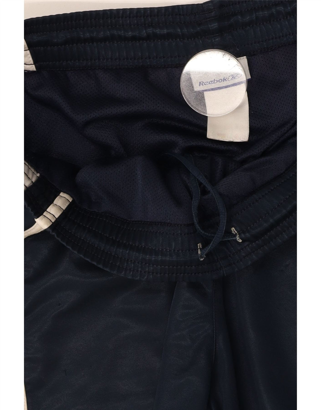 REEBOK Short de Sport Homme XL Bleu Marine Colourblock