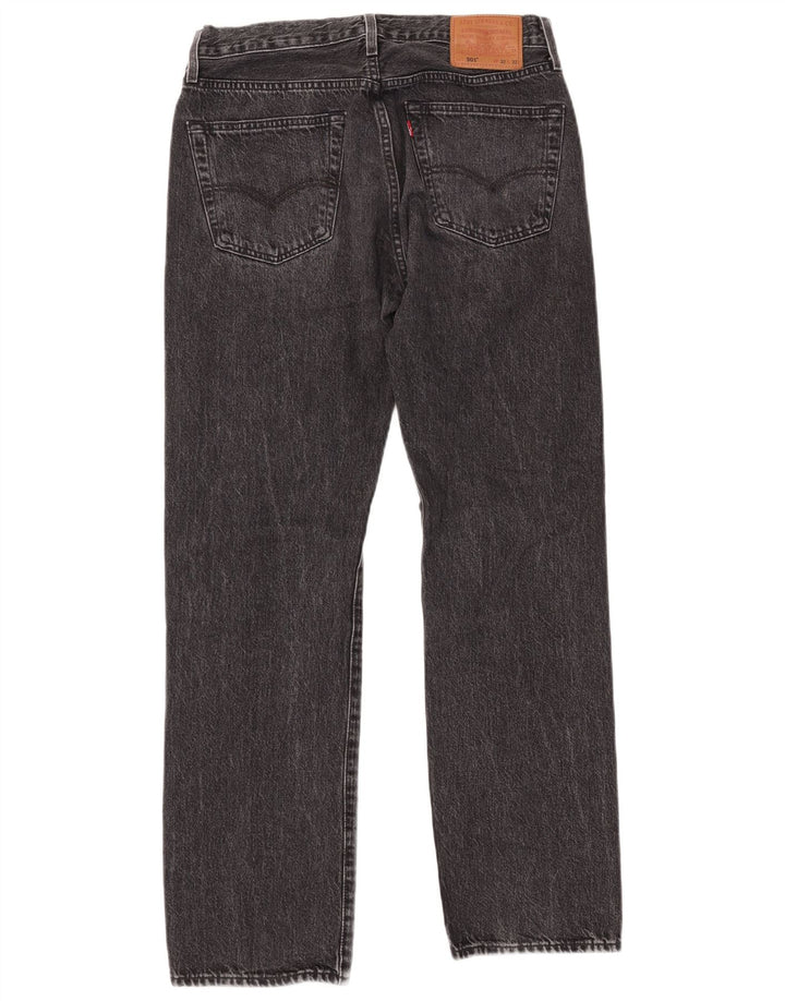 LEVI'S Jean Droit 501 Homme W32 L32 Gris Coton
