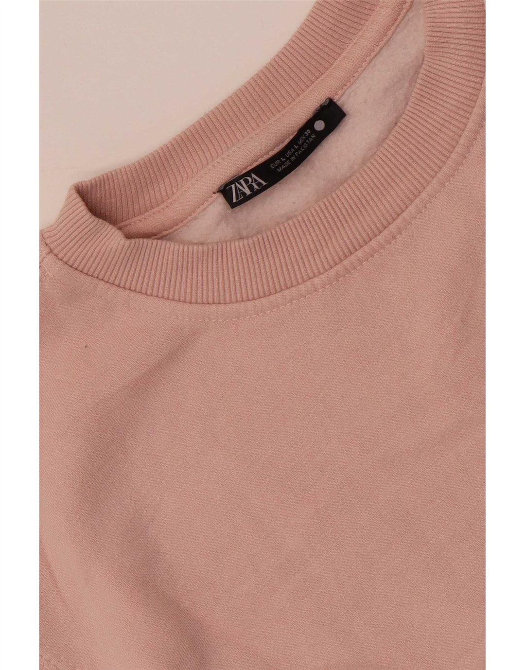 Zara Sweat-shirt pour femme UK 16 Large Rose