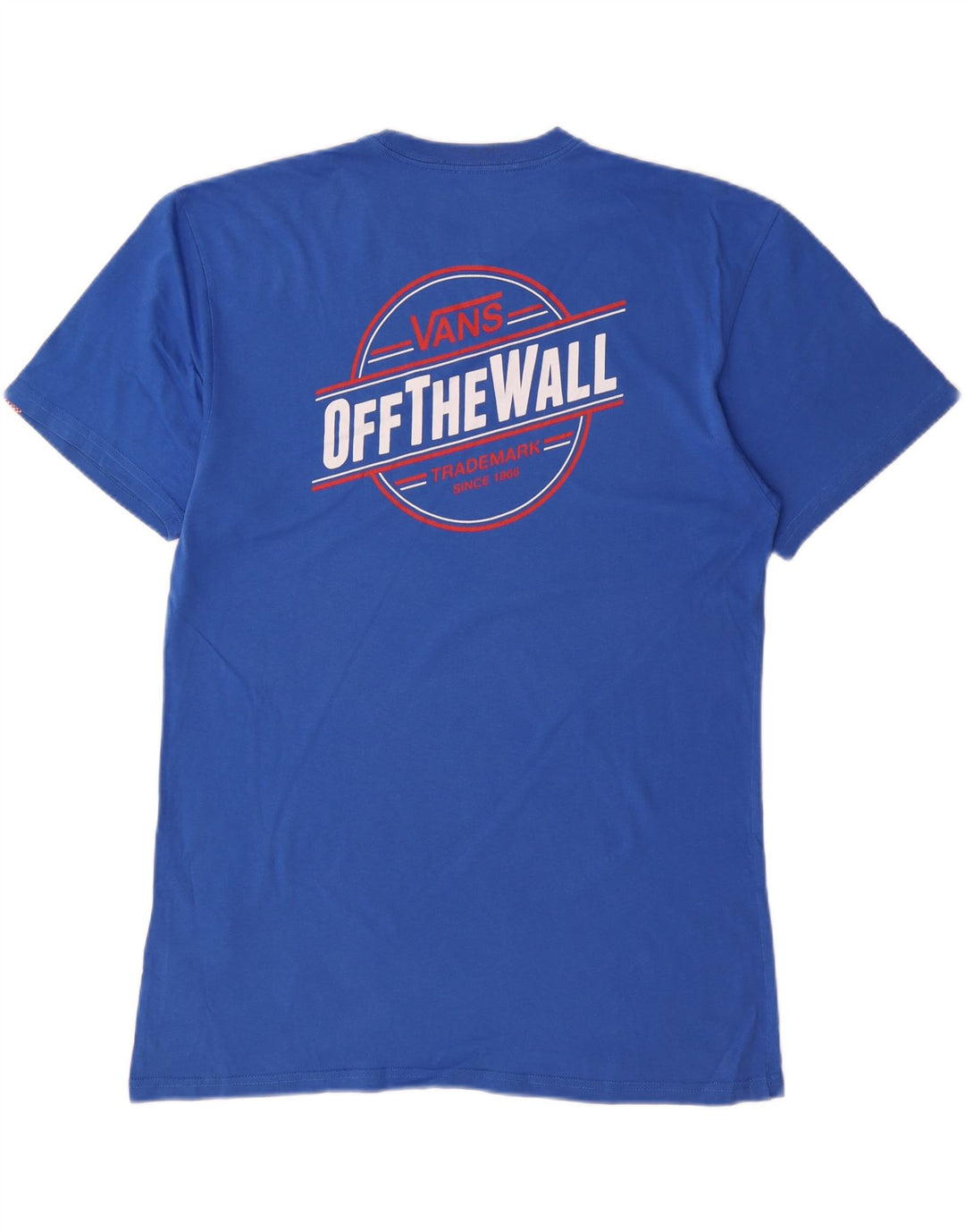 VANS T-shirt graphique classique pour hommes, grand coton bleu