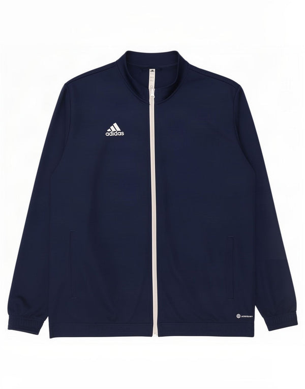 Adidas Hommes Aeroready Survêtement Top Veste 2XL Bleu Marine Polyester