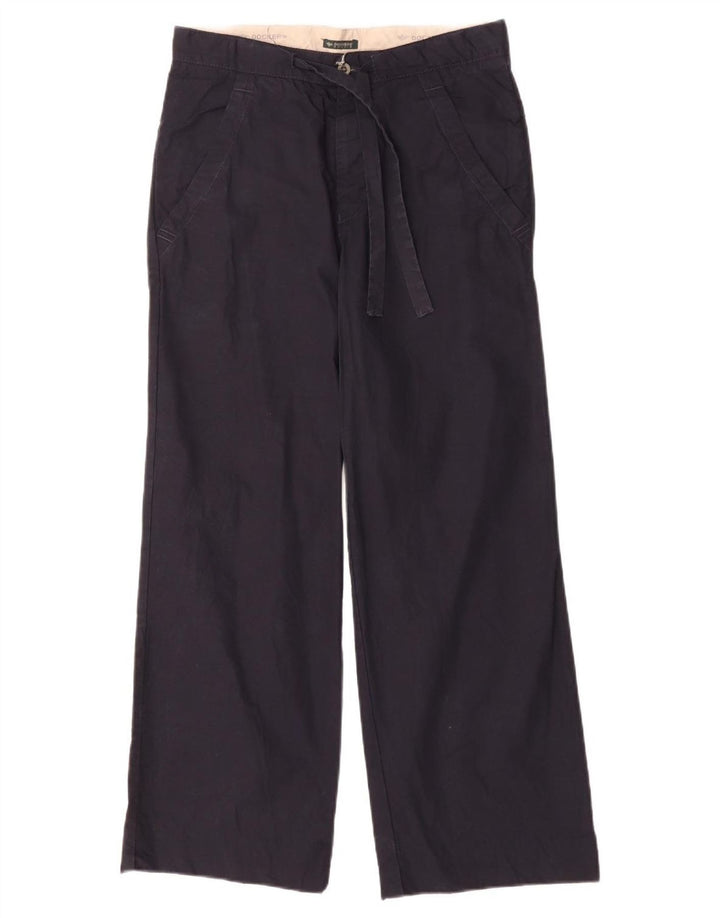 DOCKERS Pantalon Chino Khakis Jambe Large Homme Small W29 L28 Bleu Marine