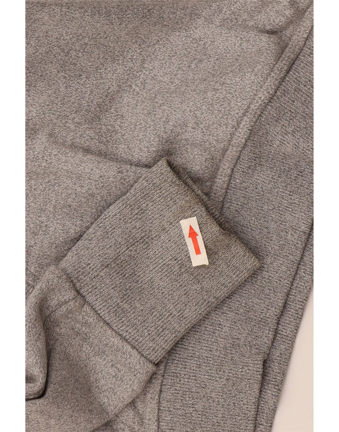 SUPERDRY Pull à capuche pour femme UK 44 Gris moyen chiné en coton