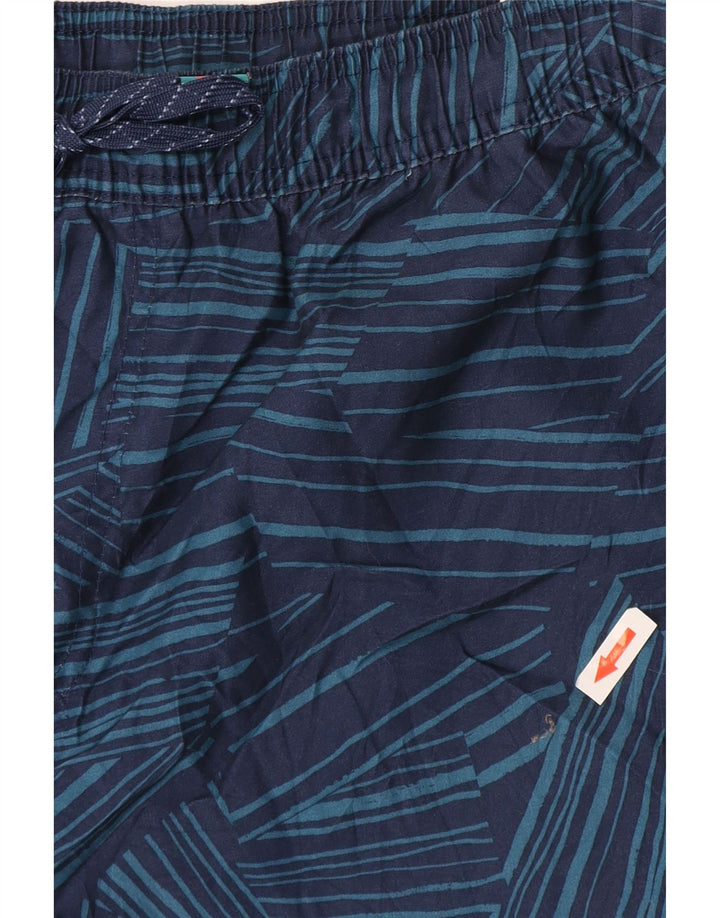 Quiksilver Short de Bain Homme XL Bleu Marine Géométrique Polyester