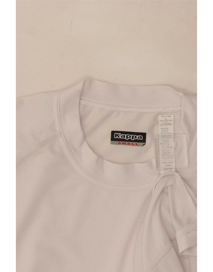 Kappa T-Shirt Homme Haut Petit Blanc Polyester