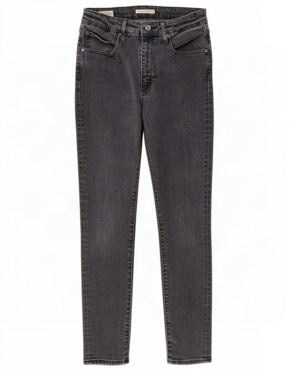 Levi's Jean Skinny Taille Haute 721 Femme W30 L30 Gris Lyocell