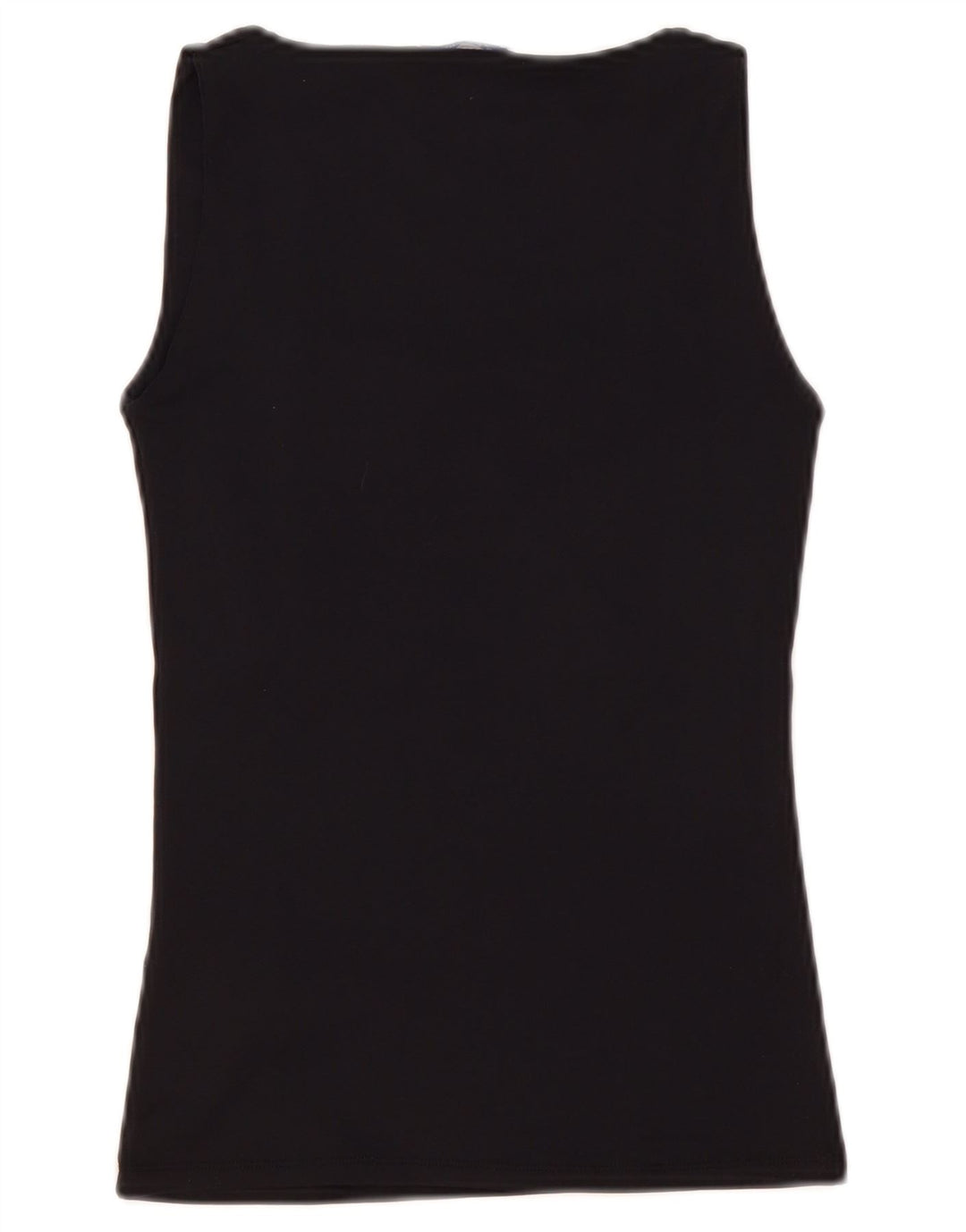 Zara Femme Débardeur UK 8 Small Noir Polyamide