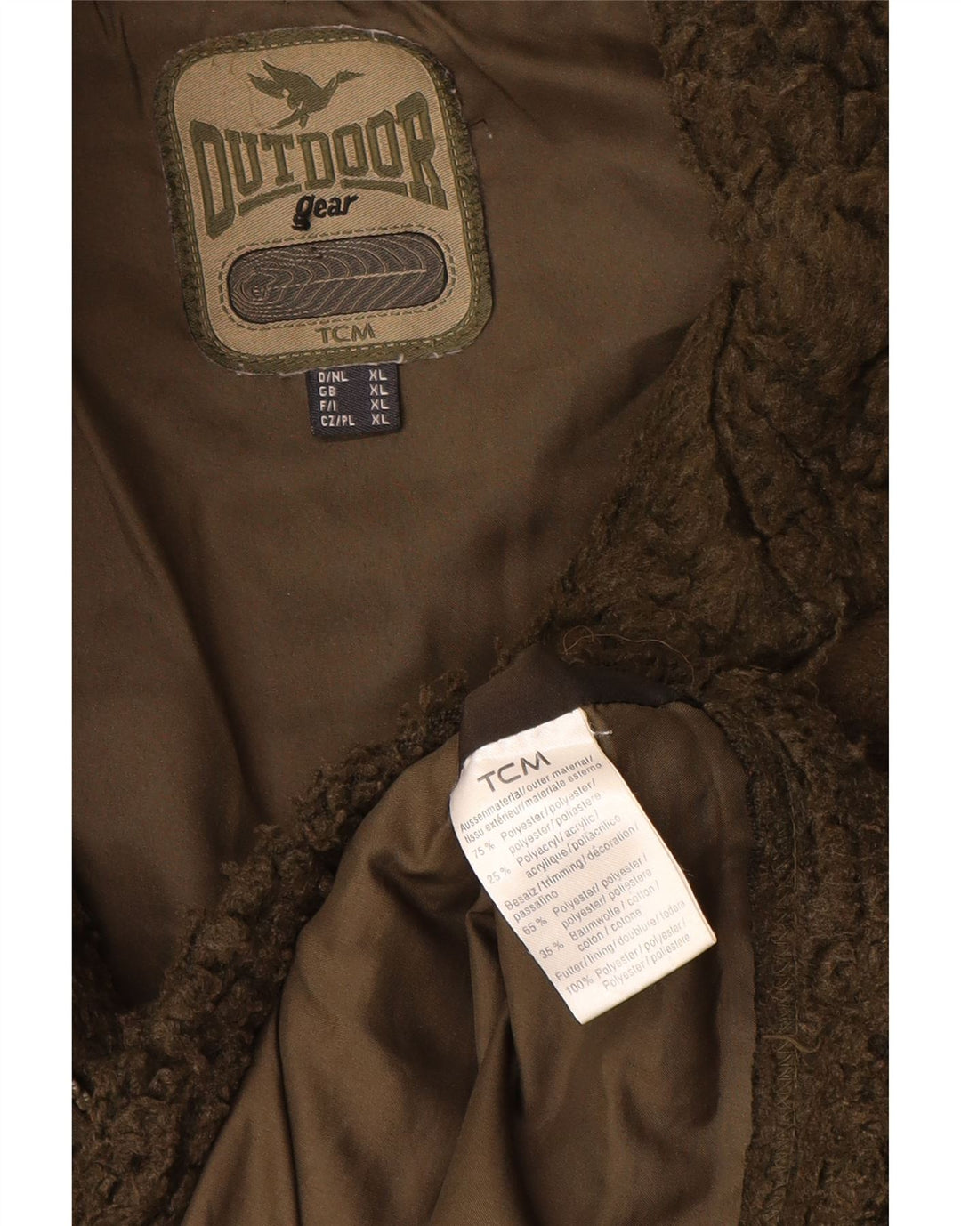 TCM Veste Polaire Homme UK 42 XL Kaki Polyester