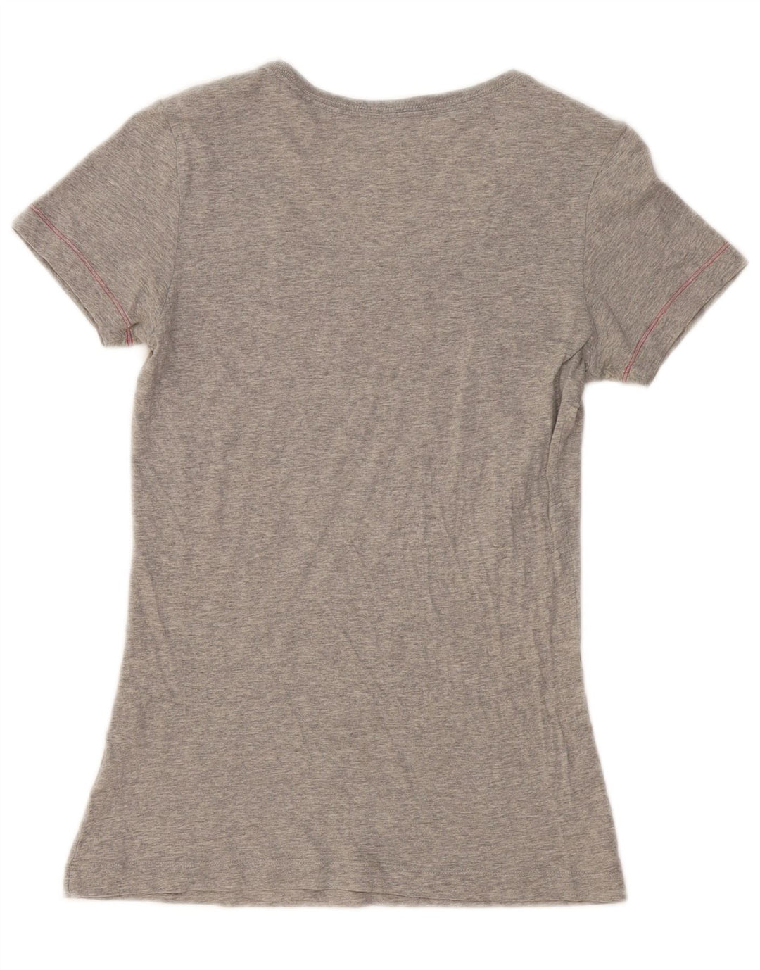 NIKE T-shirt coupe slim pour femme UK 12 Gris moyen moucheté