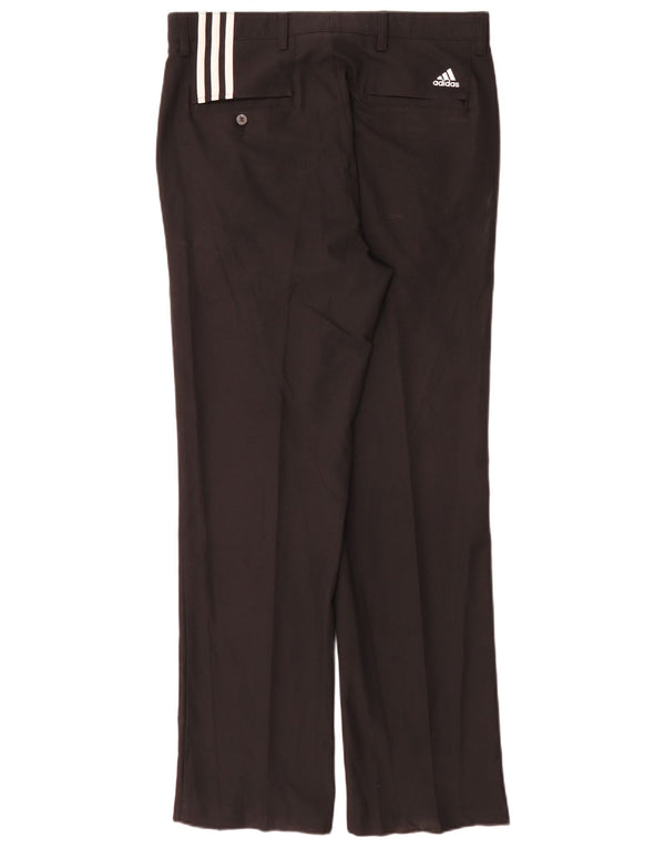 Adidas Pantalon Chino Droit Climacool Homme W34 L32 Noir Polyester