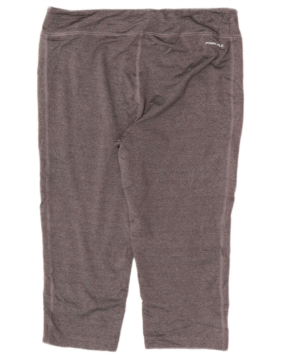 Champion Leggings Capri Femme UK 12 Gris Moyen Polyester