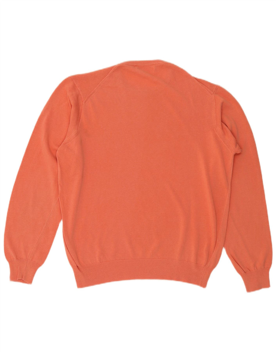 Il Granchio Pull Col Rond Homme Orange Moyen Coton