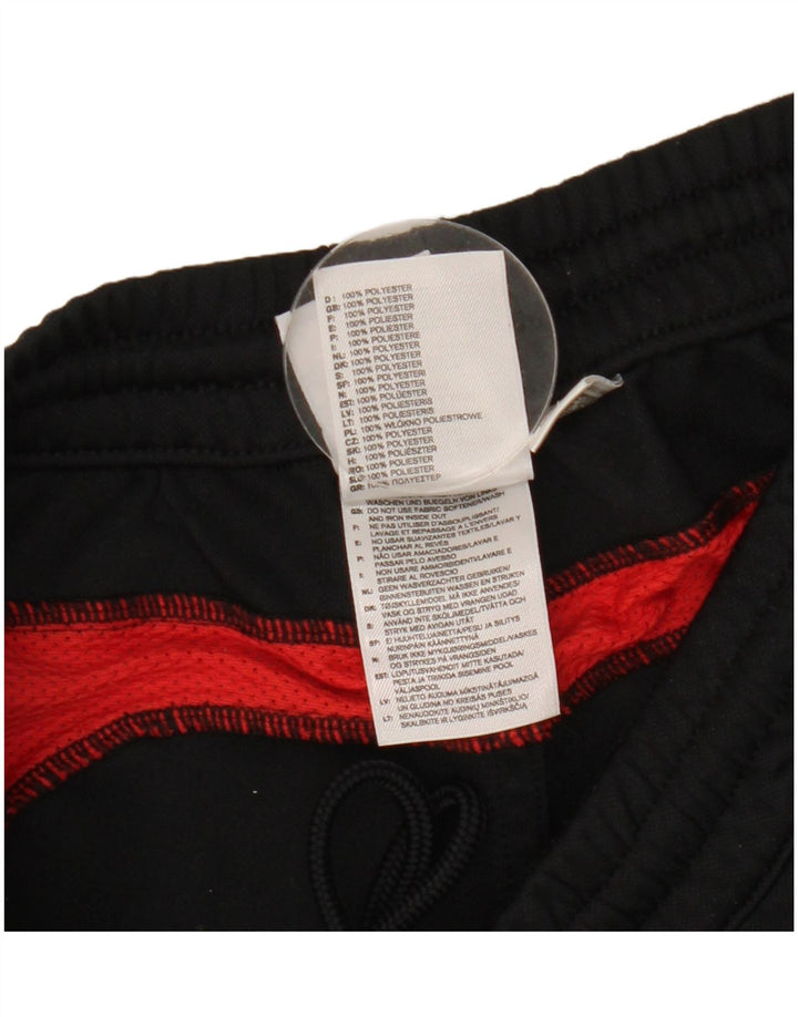 Adidas Pantalon de survêtement Capri pour homme Large Noir Colorblock Polyester