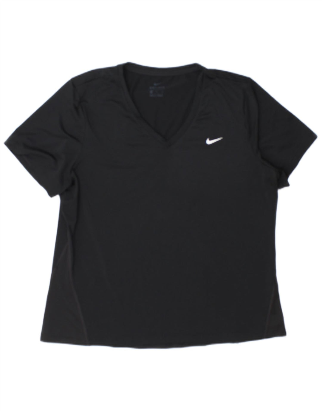 Nike Hommes Dri Fit T-Shirt Haut XL Noir Polyester