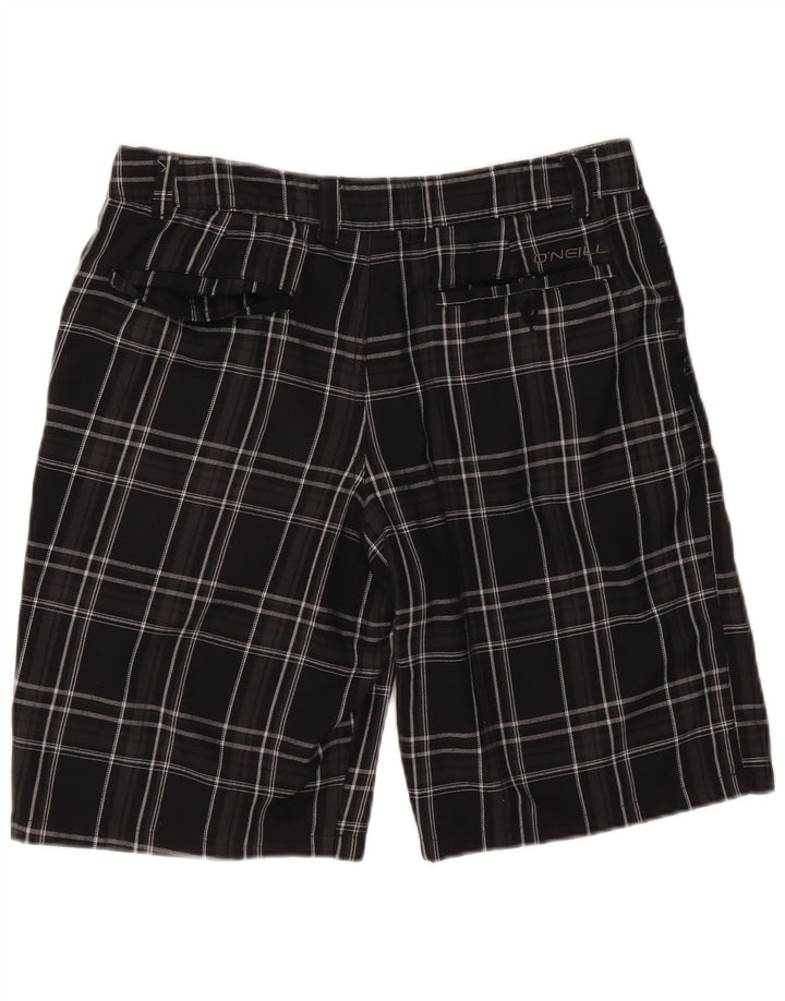O'Neill Short Chino Homme W34 Grand Carreau Noir