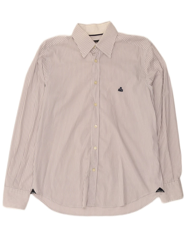 Armata Di Mare Chemise Homme IT 48 Medium Blanc Rayure