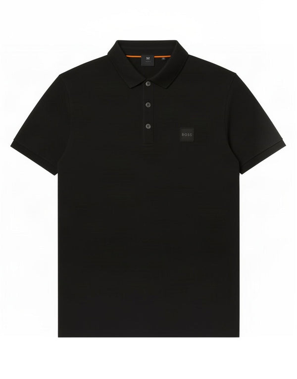 Hugo Boss Polo Slim Fit pour homme en coton noir Large