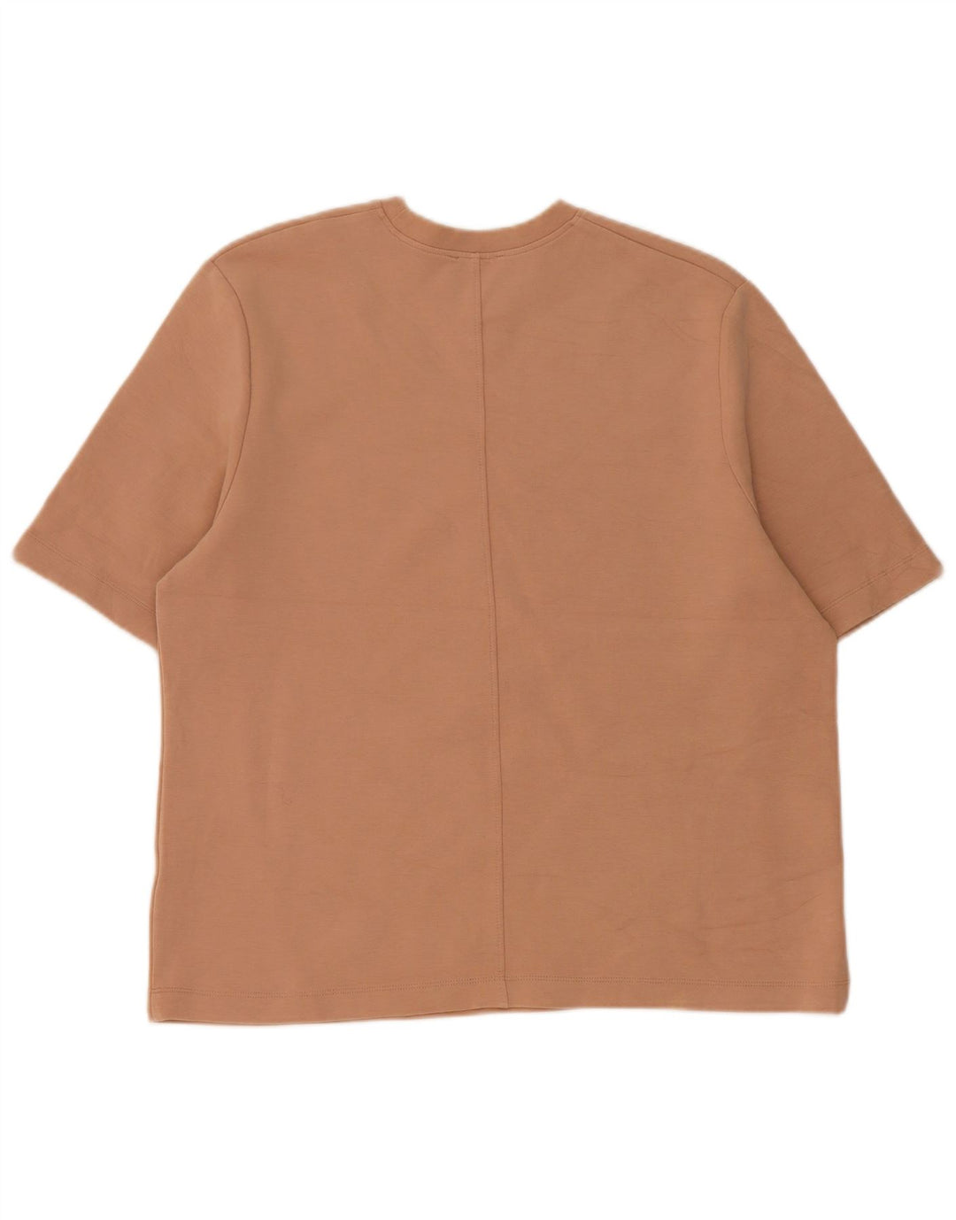 Zara Homme T-Shirt Top Beige Moyen Coton