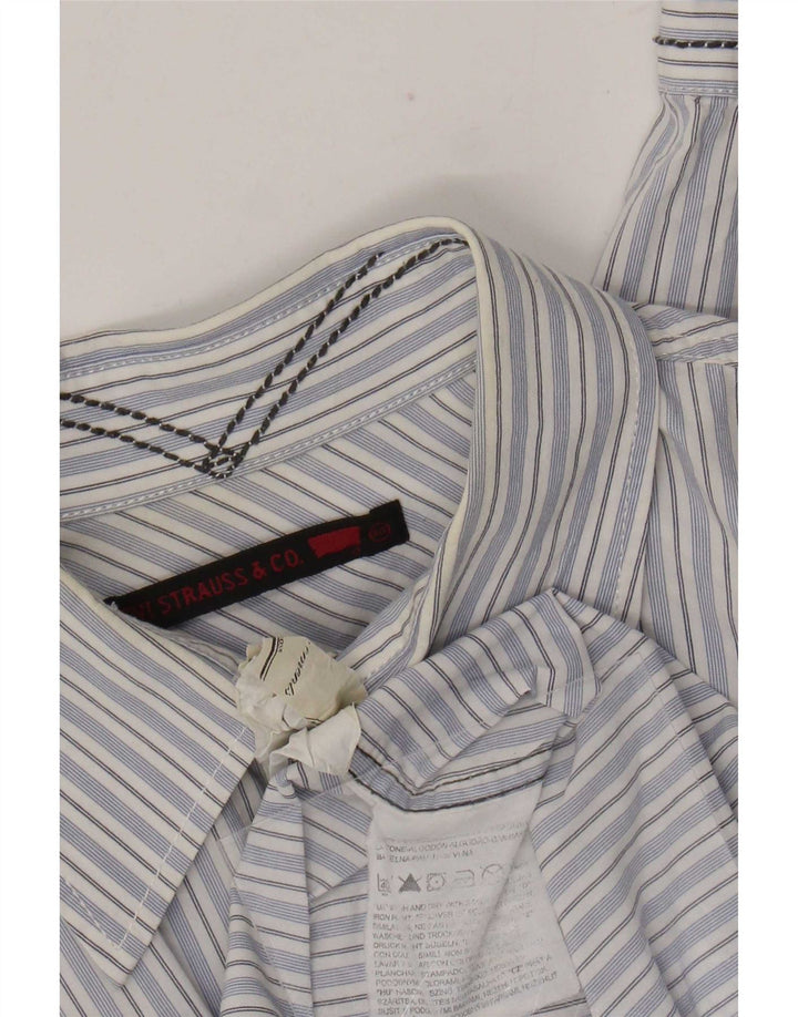 Levi's Chemise Homme Bleu Moyen Rayé Coton
