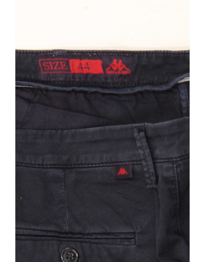 Kappa Short Chino Femme IT 44 Medium W32 Bleu Marine
