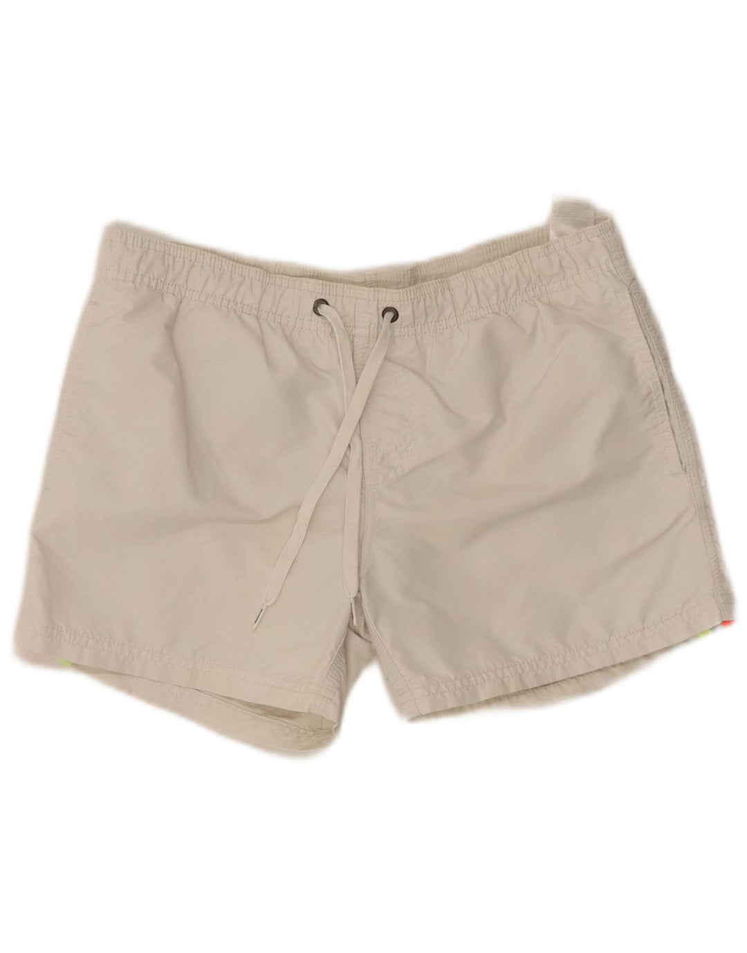 SUNDEK Short de Bain Graphique Garçon 13-14 Ans Blanc Colorblock