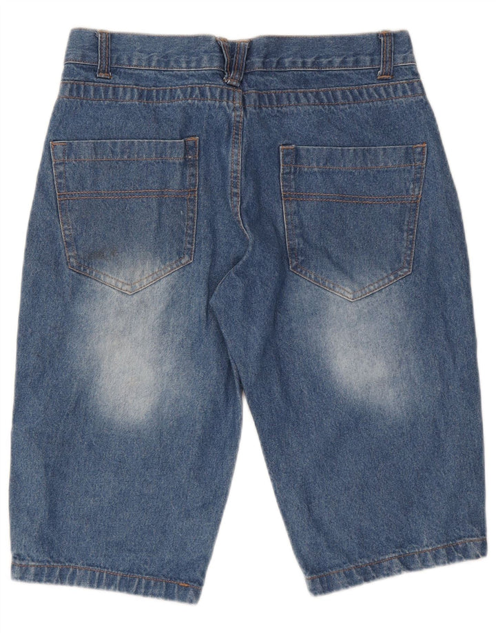 Pierre Cardin Short en jean pour homme Petit W28 Bleu Coton