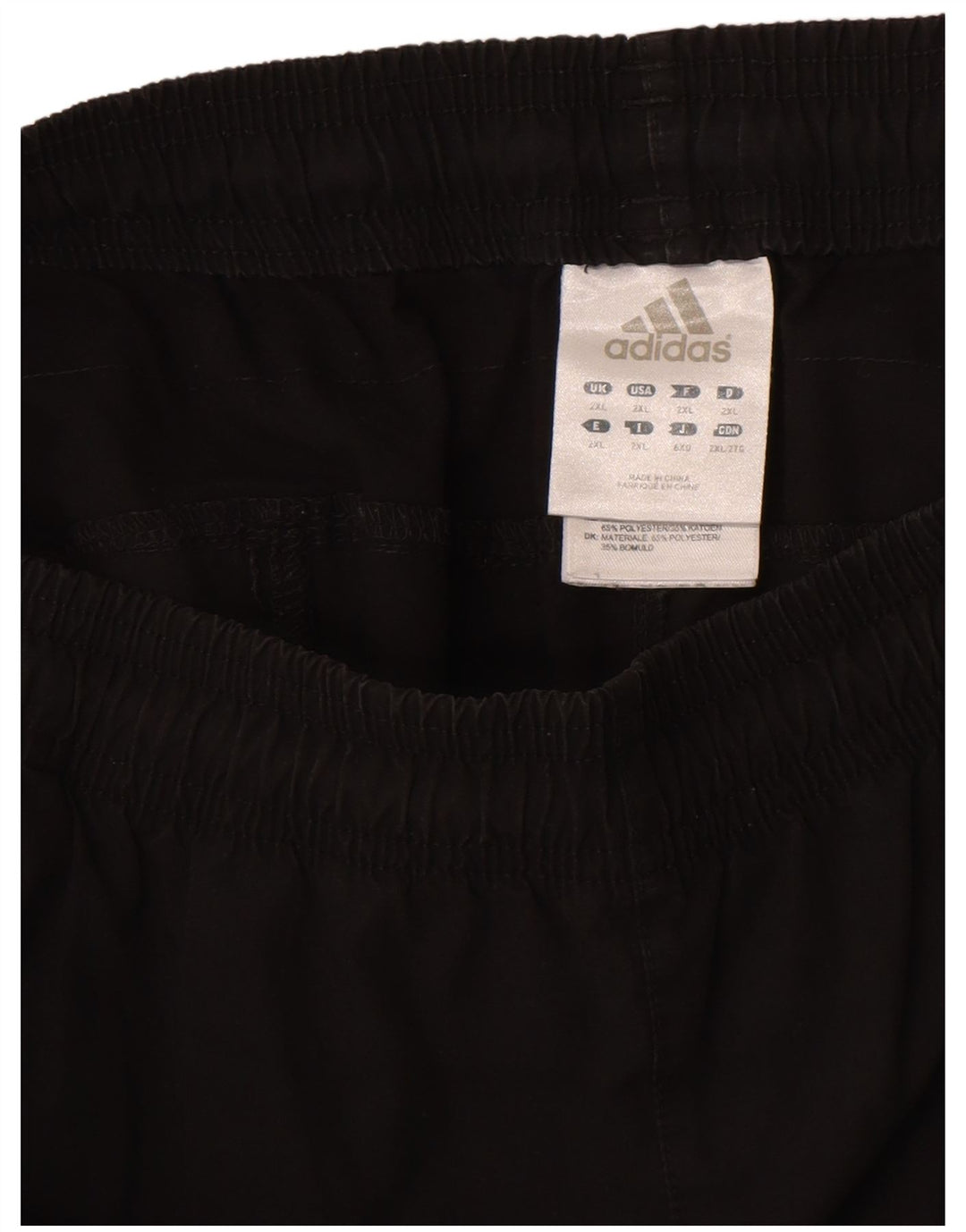 Adidas Pantalon de survêtement pour homme 2XL Noir Polyester