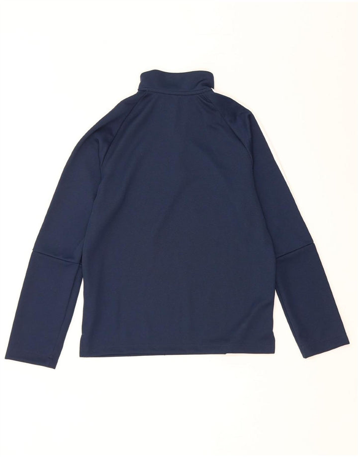 ADIDAS Haut de survêtement Climalite Pullover pour garçon 11-12 ans Bleu marine