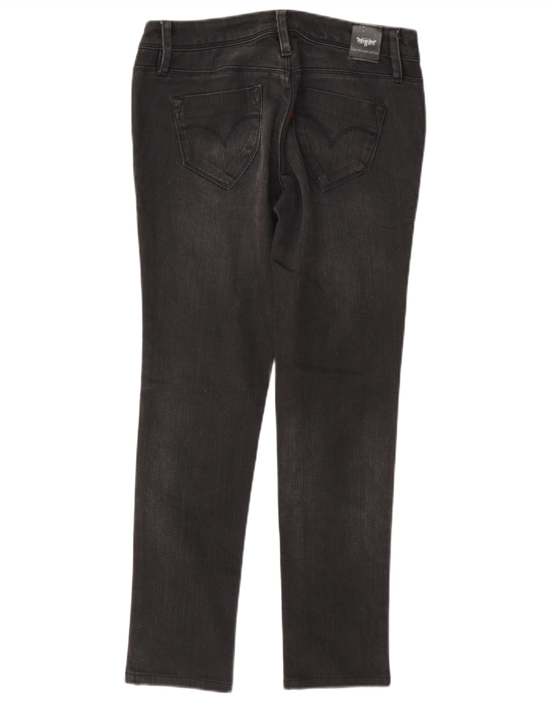 Levi's Jean Slim Taille Basse W27 L27 Femme Gris Coton