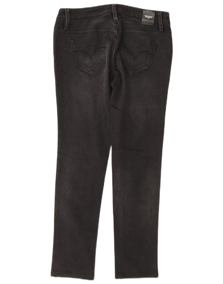 Levi's Jean Slim Taille Basse W27 L27 Femme Gris Coton