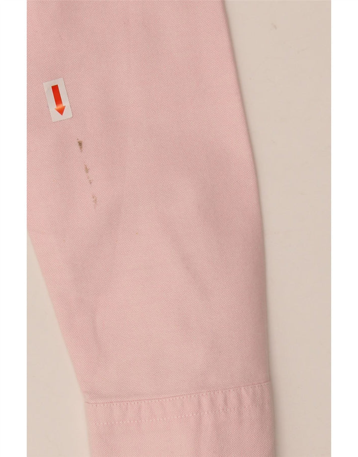 Benetton Chemise Femme UK 10 Petit Rose Coton