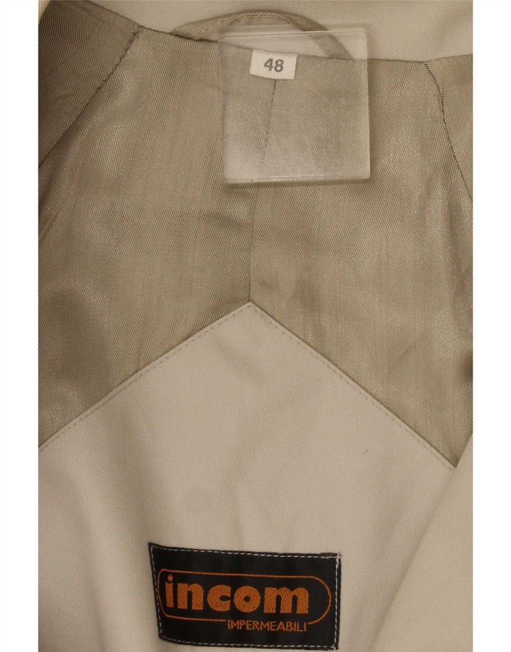 Incom Trench Double Boutonnage Homme IT 48 Gris Moyen